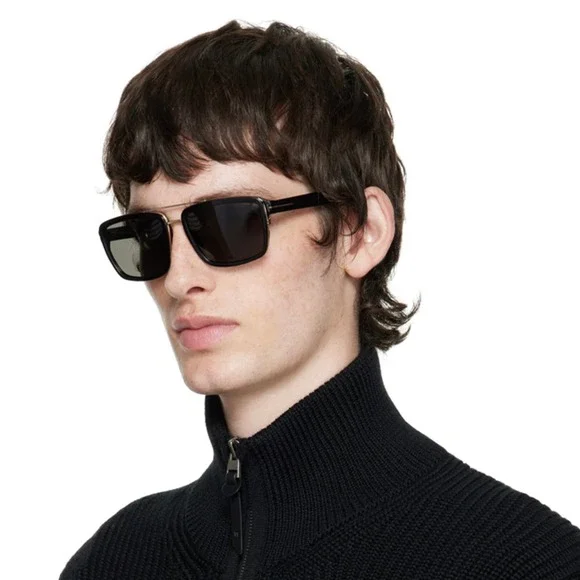 NEW!!! TOM FORD Anders Sunglasses TF780 01D Polarized Authentic - Picture 2 of 11